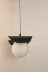 Elif Single Chandelier Black