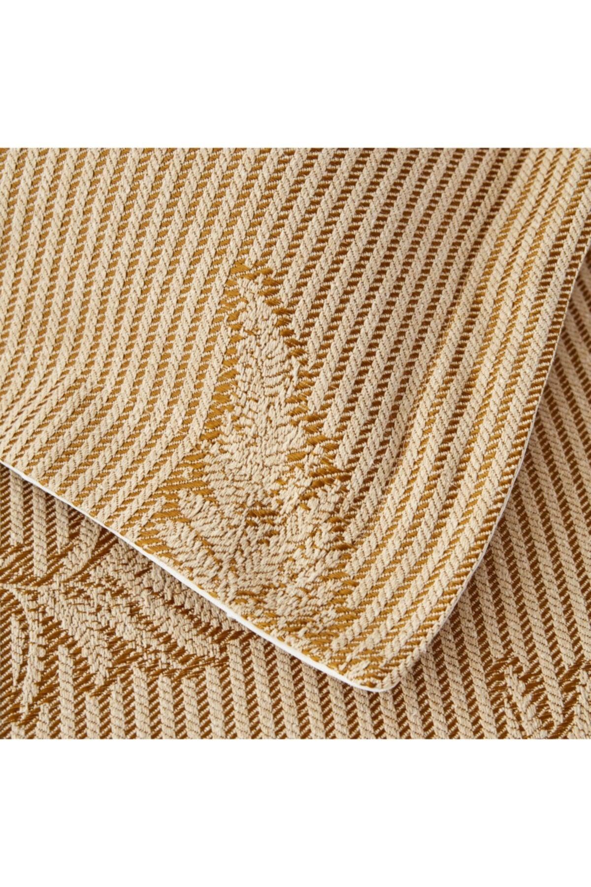 Elio Mustard Double Bedspread Set - Swordslife