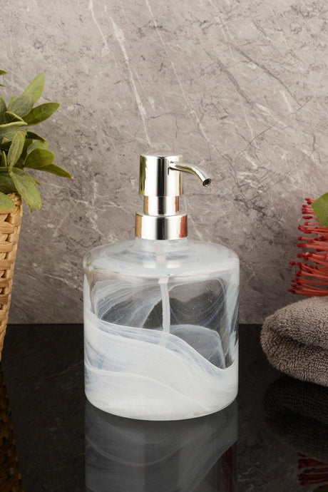 Elisia Liquid Soap Dispenser-white