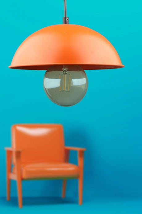 Elista Single Chandelier Orange - Swordslife