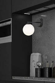 Elvin Black Wall Lamp Modern Retro Sconce For Bedroom-Bedhead-Bathroom - Swordslife