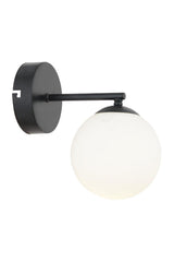 Elvin Black Wall Lamp Modern Retro Sconce For Bedroom-Bedhead-Bathroom - Swordslife