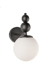 Endless Sconce 2 Pieces Black and White Glass - Swordslife