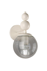 Endless Sconce 2 Pieces White Smoked Glass - Swordslife