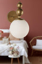 Endless Sconce Tumbled White Glass - Swordslife