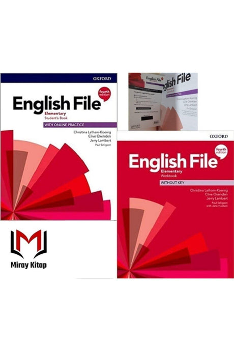 English File Elementary Student's Book With Online Practice + Workbook Without Key - Swordslife