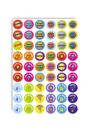 English Homework Label Sticker English Well