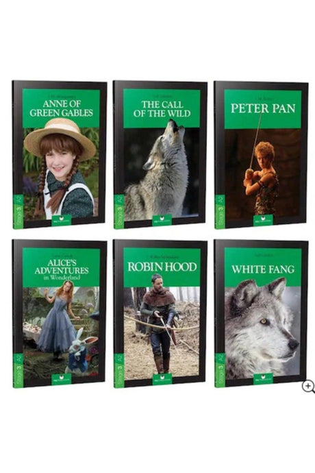 English Story Book Set Stage 3 (6 BOOKS) Audio Files - Swordslife