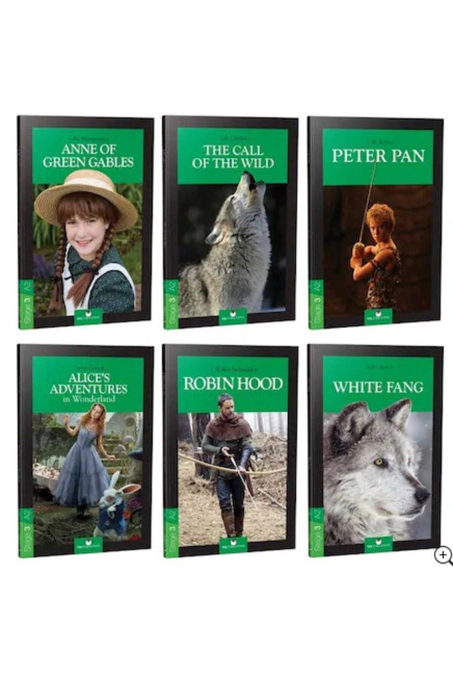 English Story Book Set Stage 3 (6 BOOKS) Audio Files - Swordslife