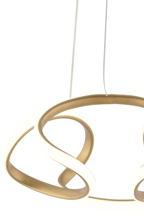 Enzo Tumbled Modern Pendant Lamp Led Chandelier