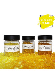 Colored Glass Shards For Epoxy Resin Yellow