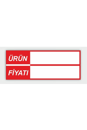 Erasable PVC Coated Label Shelf Front