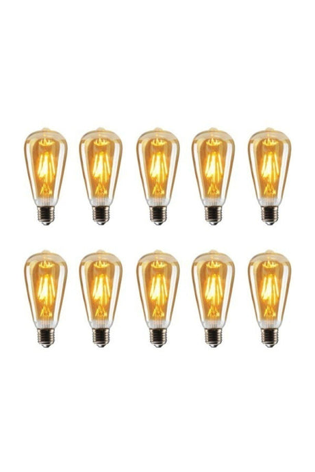 Erd31 Edison St64 Flemish Rustic 4w Led