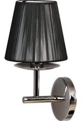 Esila Decorative Hat Wall Sconce Chrome Modern Interior - Swordslife