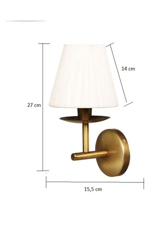 Esila Decorative Hat Wall Sconce Tumbled Modern Interior - Swordslife