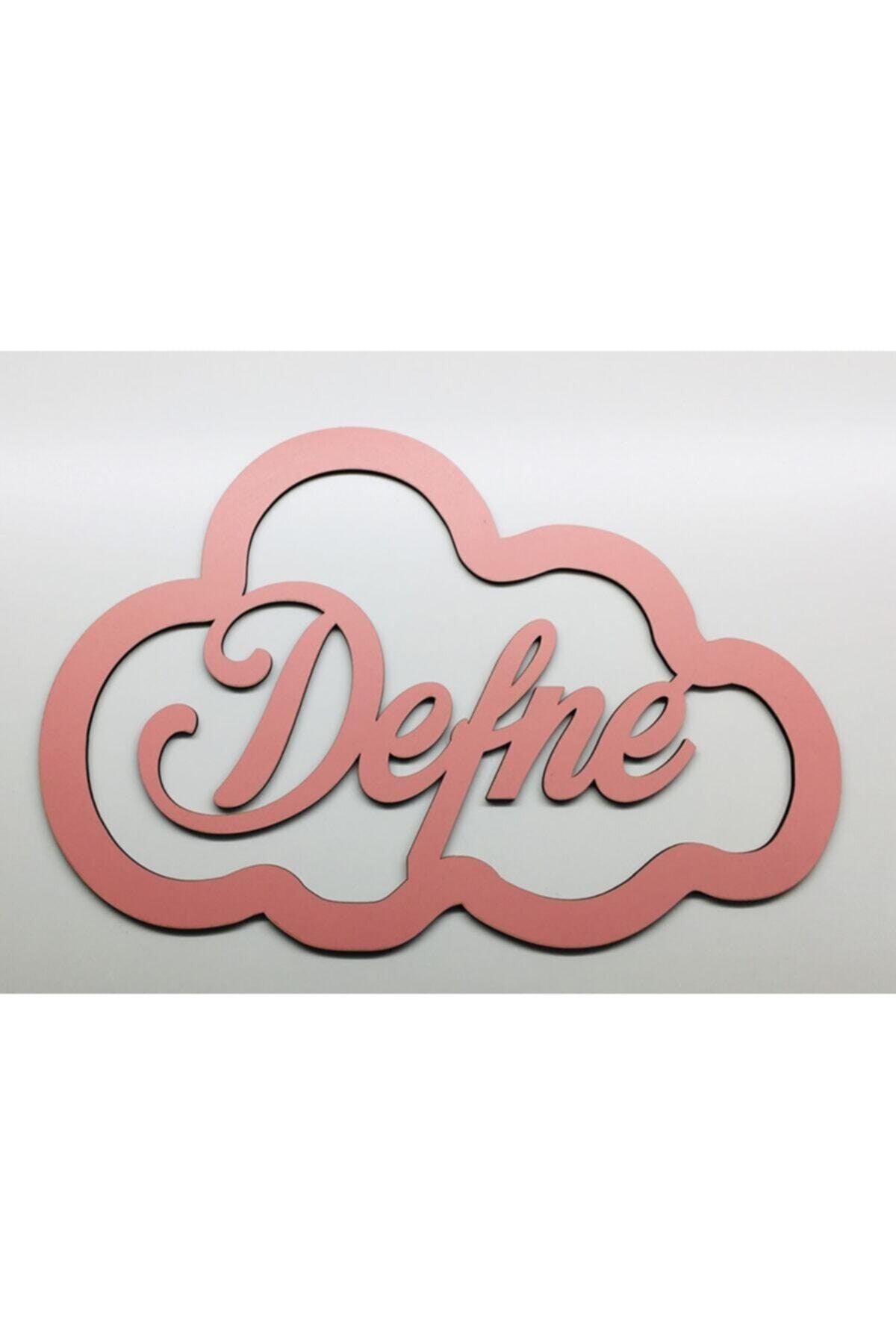 Esse Design Door Decoration Name Cloud Pulley, macrame Cloud, macrame Nameplate Pink - Swordslife