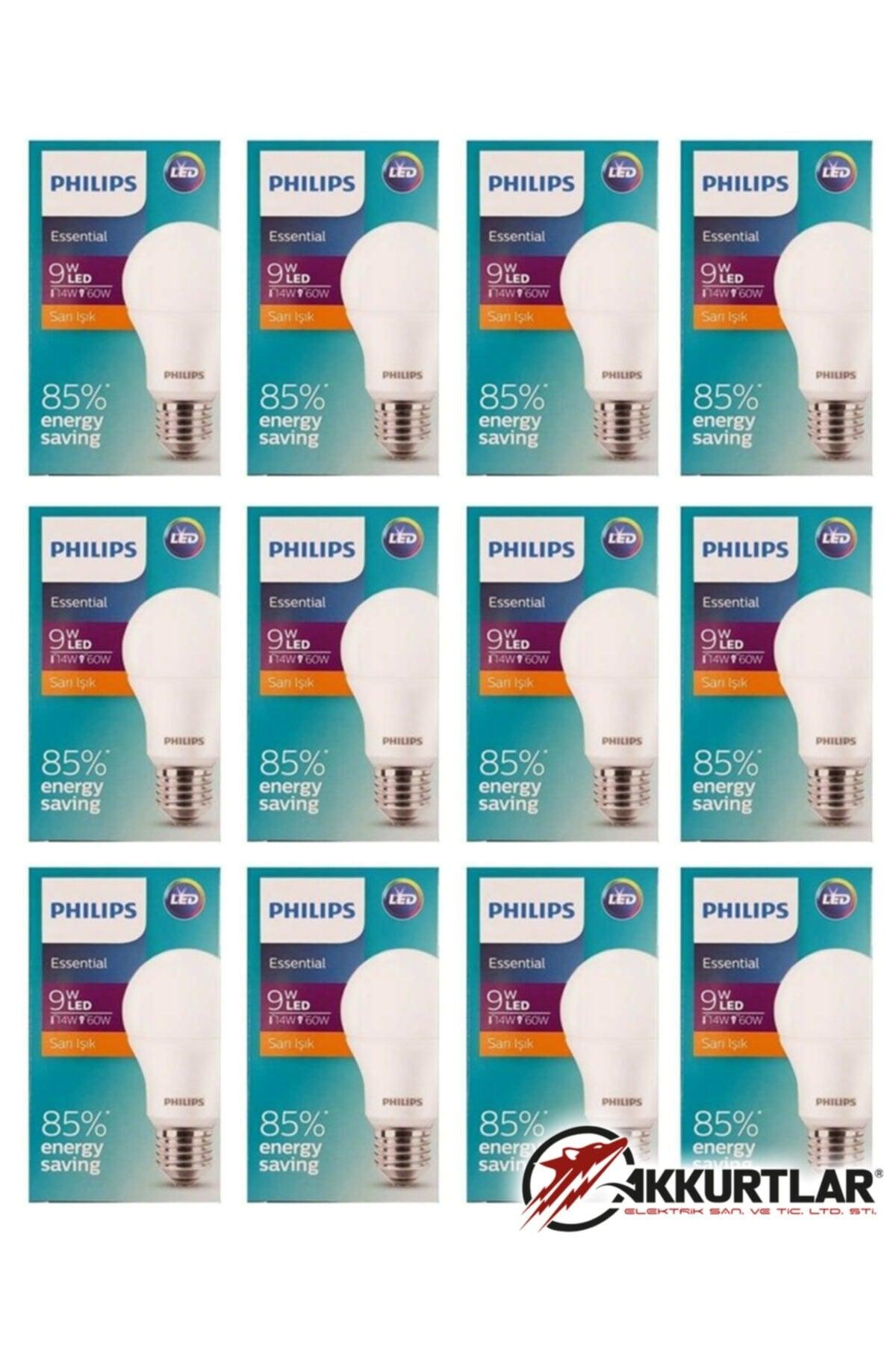 Essential Led Bulb 8w - 60w E27 2700k Yellow