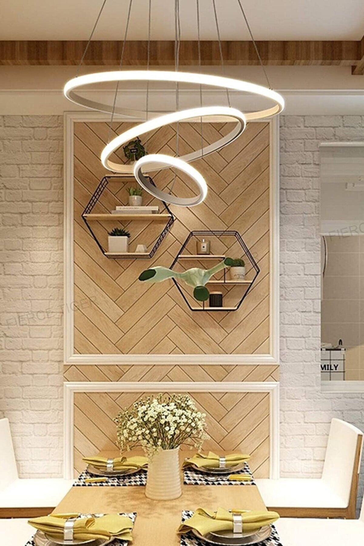 Etage Led Chandelier White Ldav-43 - Swordslife
