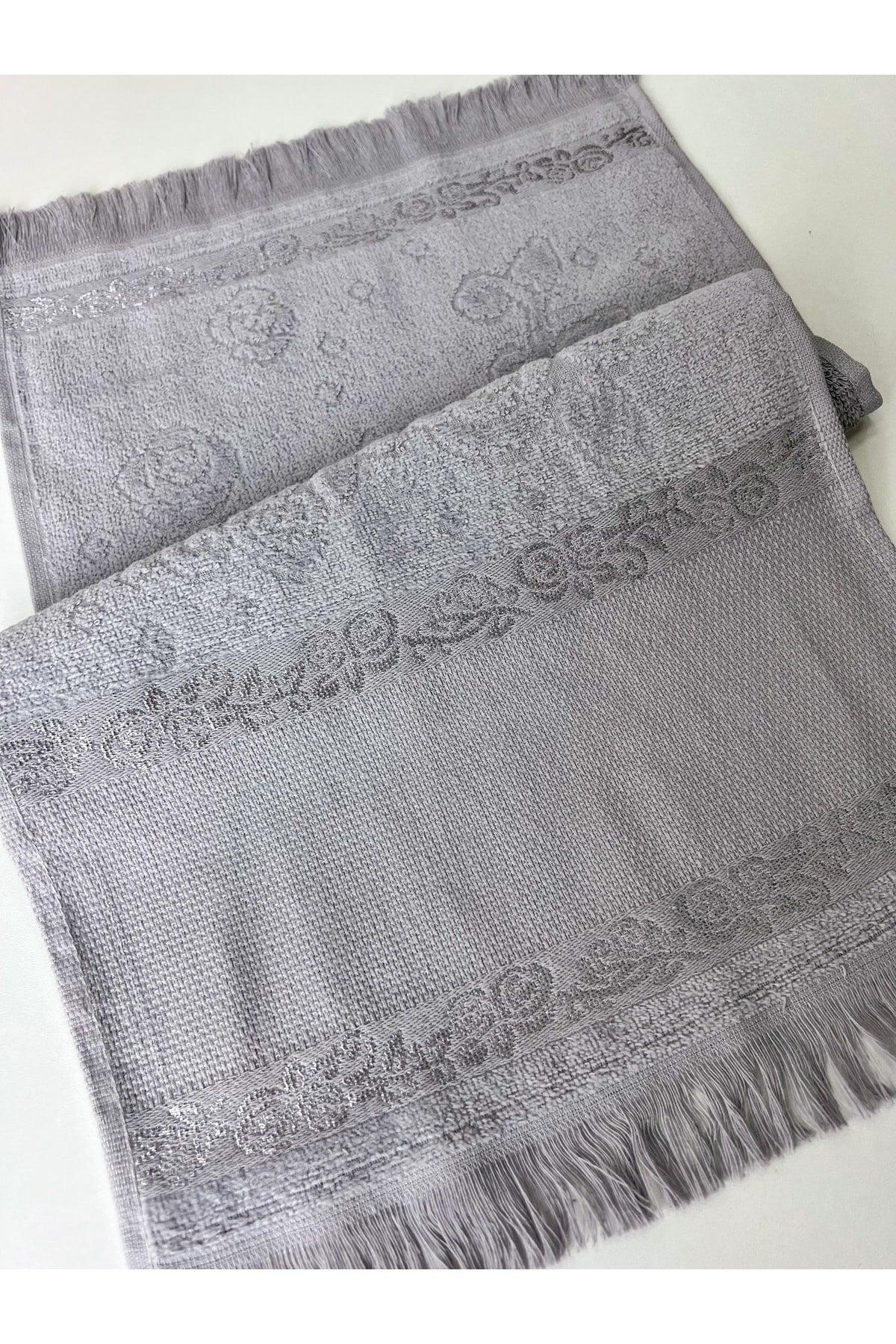 Etamin Kanavice 6 Pieces Asorti Kitchen Towels with Embroidered Fringes 30x50 - Swordslife