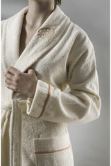 Ethan Robe Desert - Extra Soft, Modern And Special Design 100% Cotton Unisex Salvia Bathrobe - Swordslife