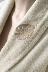Ethan Robe Desert - Extra Soft, Modern And Special Design 100% Cotton Unisex Salvia Bathrobe - Swordslife
