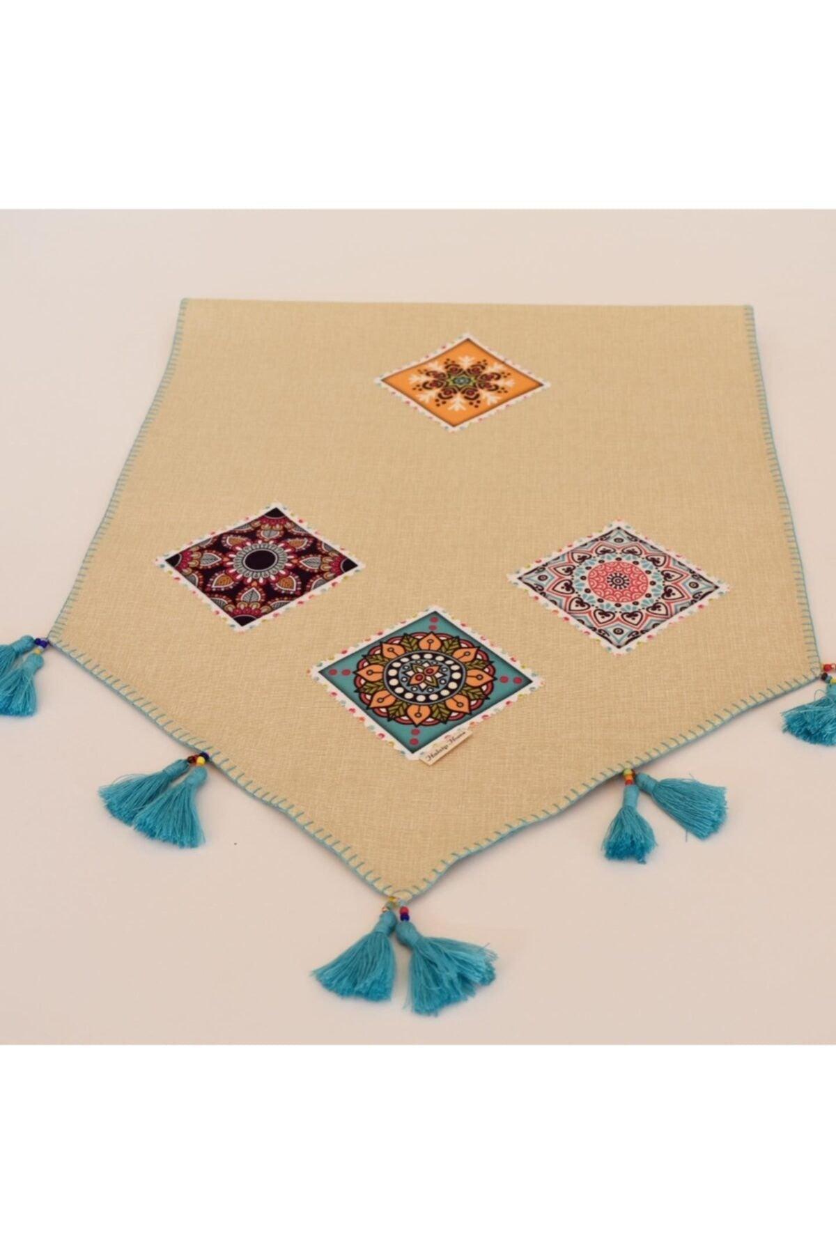 - Ethnic Pattern Runner Hh045 Blue