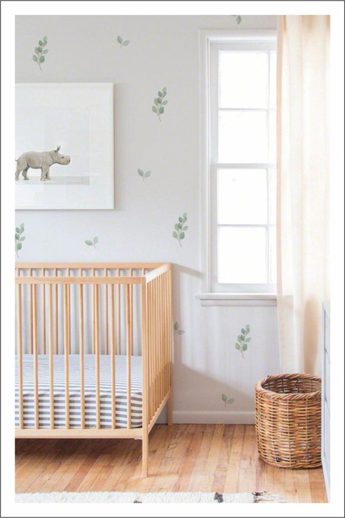 Eucalyptus Decorative Leaves Wall Sticker - Swordslife