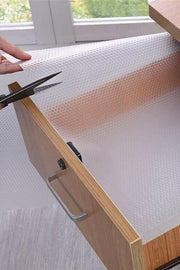 Eva Non-Slip Transparent Cabinet Cover Non-Slip Shelf Multi-Purpose Kitchen Shelf Cover 45 X 10 Meters - Swordslife