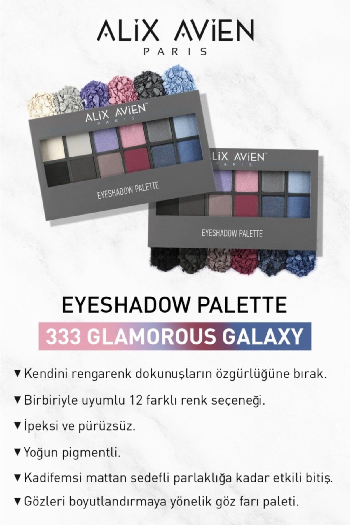 Eyeshadow Pallette 333 Glamorous Galaxy