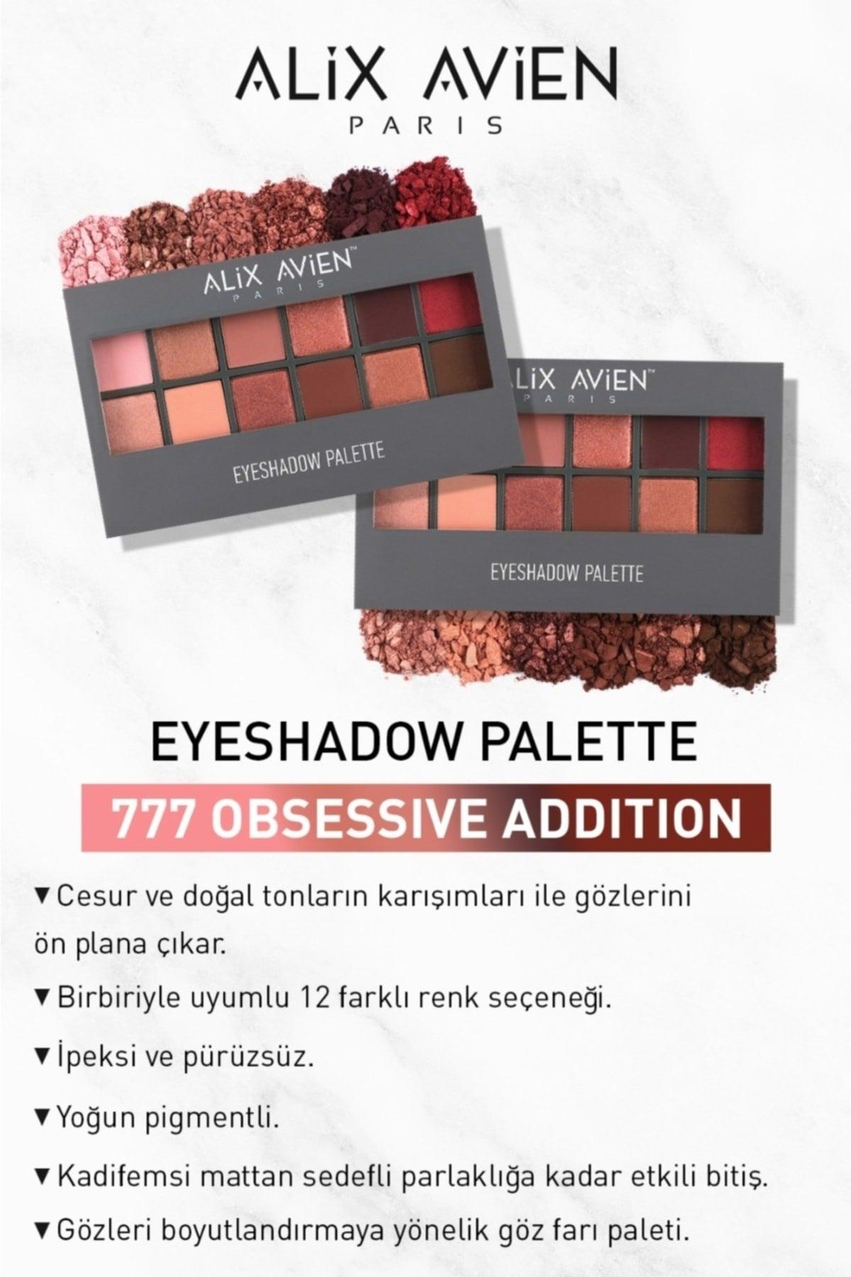 Eyeshadow Pallette 777 Obsessive Addiction