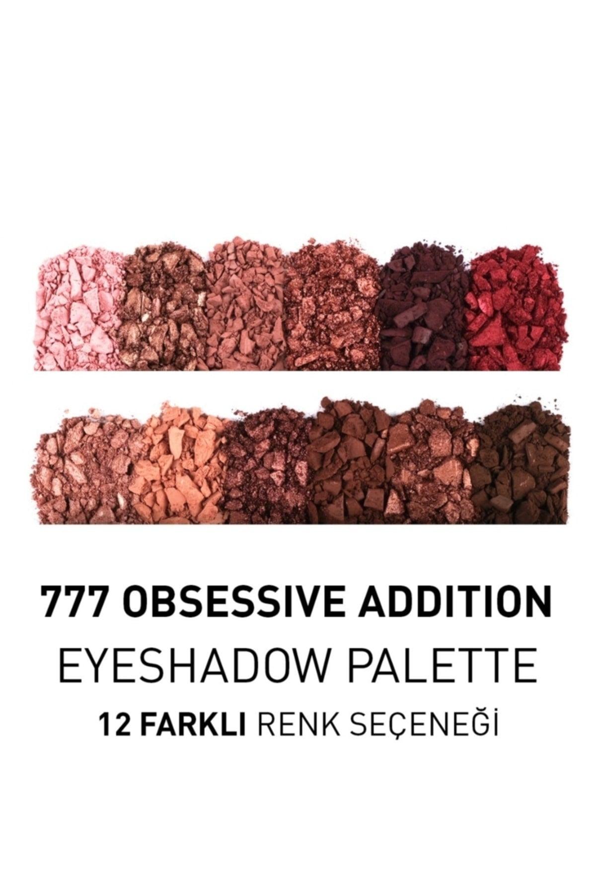 Eyeshadow Pallette 777 Obsessive Addiction