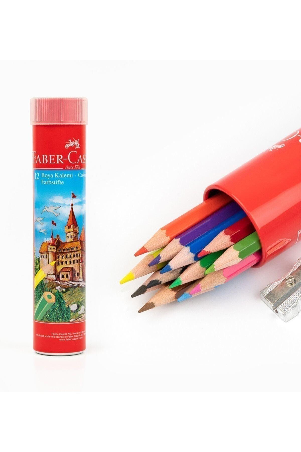 Fabercastell Dry Paint 12 Colors in Metal Tube