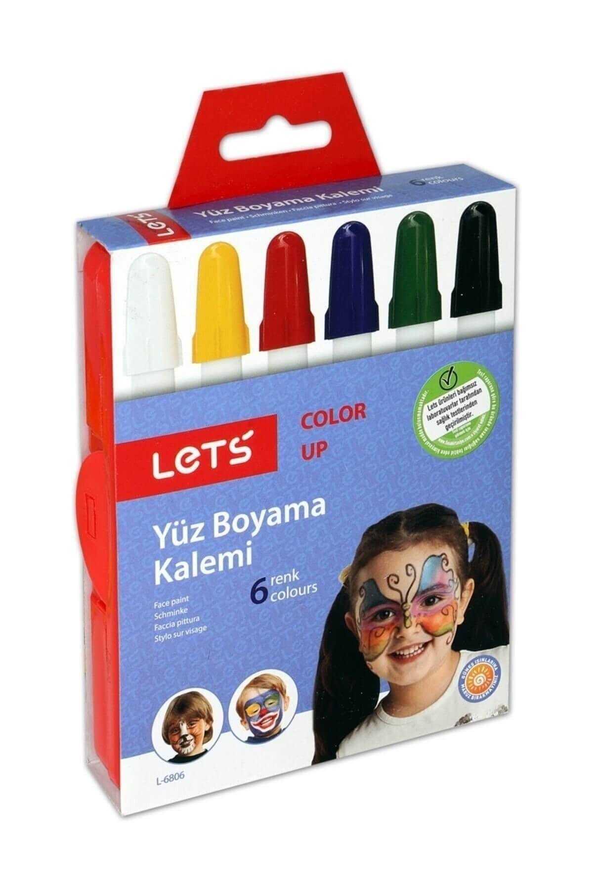 Face Painting Pen 6 Colors with Twist