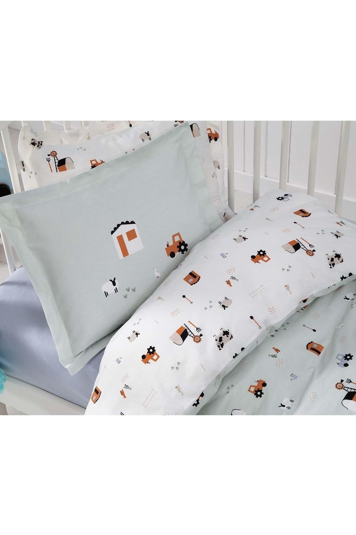 Farm Ranforce Baby Duvet Cover Set - Swordslife