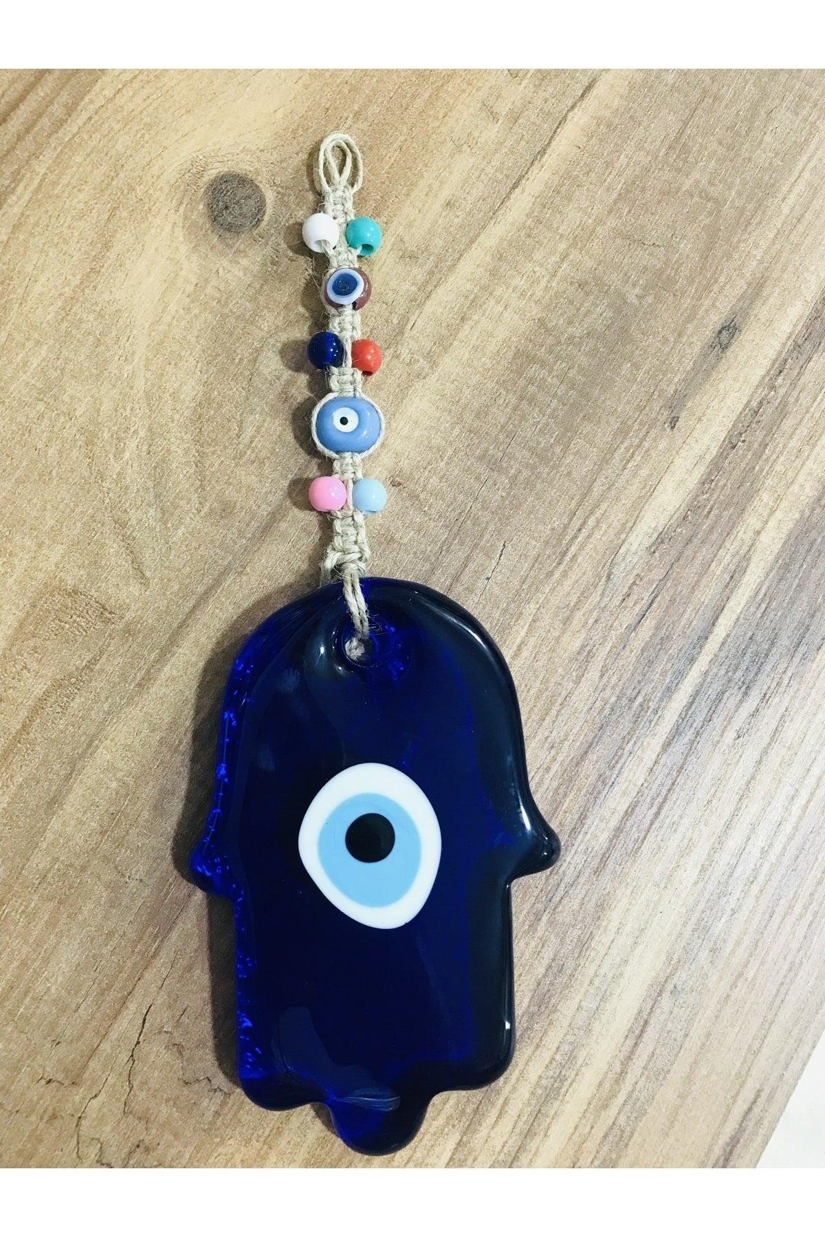 Fatma Ana Hand Glass Evil Eye Beads Wall Ornament Door Ornament Garden Ornament Tree Ornament - Swordslife