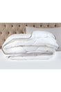 Faust Jacquard Pile Double Quilt - White - Swordslife