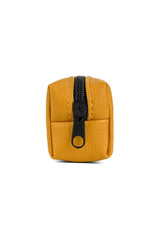 Faux Leather Mustard Yellow Pencil Case