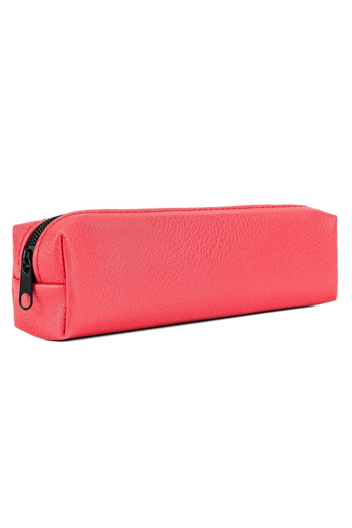 Faux Leather Babymouth Pencil Case