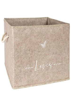Felt Shelf Organizer Organizer Basket 30x30x30 Cm - Swordslife