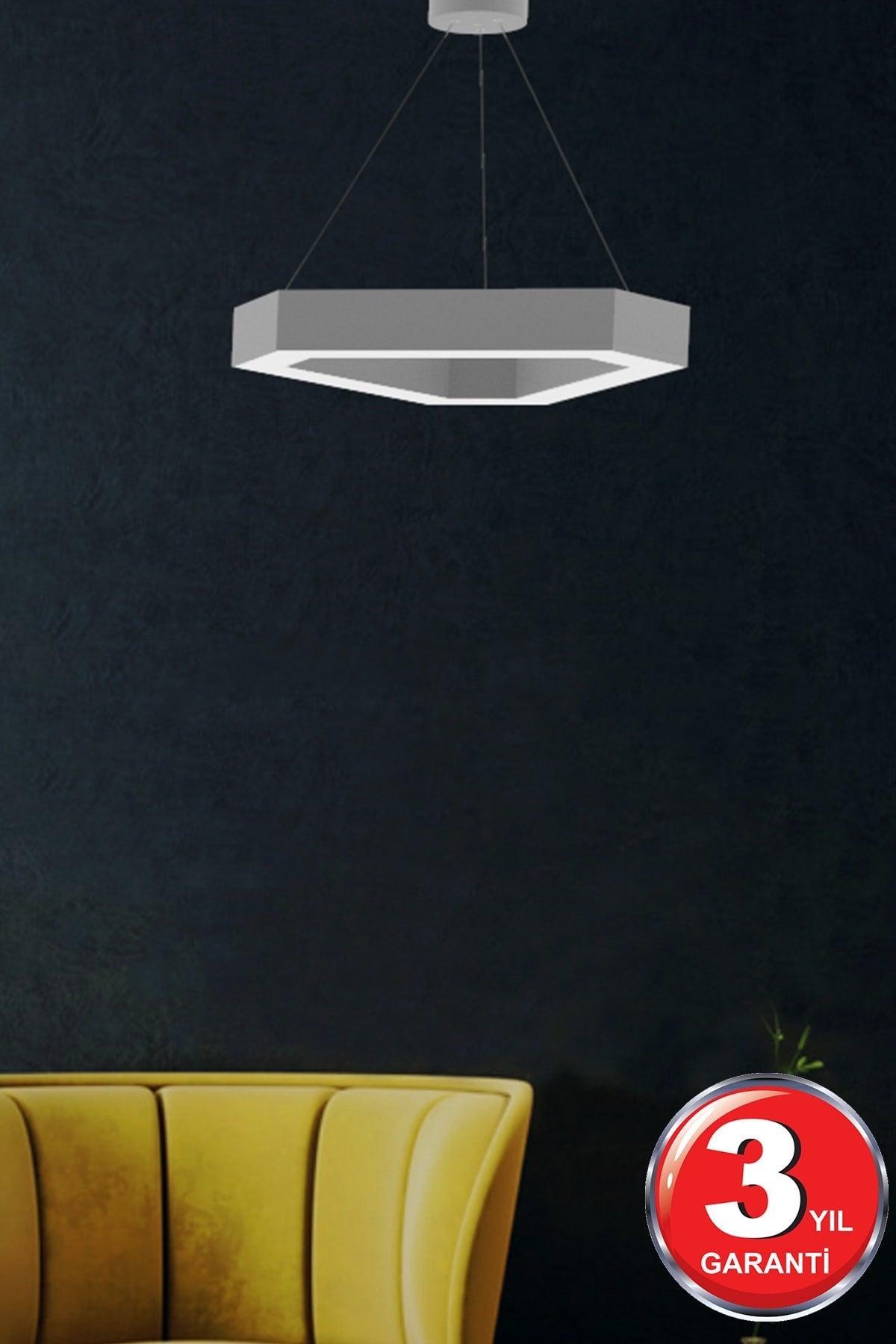 Fetta (Grey Case, White Light) Led Modern Led Chandelier - Swordslife