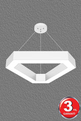 Fetta (White Case, Daylight) Led Modern Led Chandelier - Swordslife