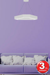 Fetta (White Case, Daylight) Led Modern Led Chandelier - Swordslife