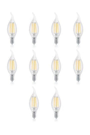 Filament 4w E14 Rustic Led Bulb 10 Pack