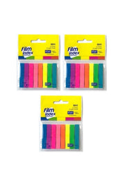 Film Index 8 Colors X 25 Pages Triple