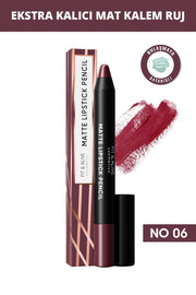 Fitalive 06 Matte Lipstick Pencil Matte Pencil