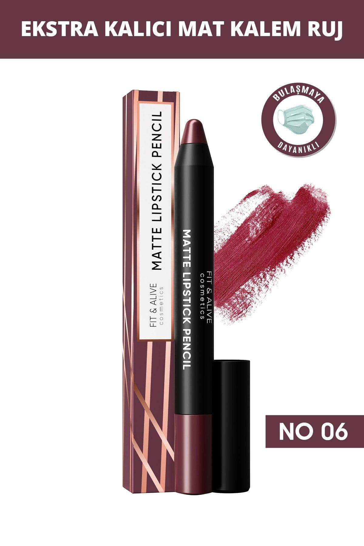 Fitalive 06 Matte Lipstick Pencil Matte Pencil