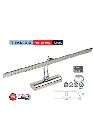 Flamingo-6 6w Led Li Table Mirror Wall Sconce Warm