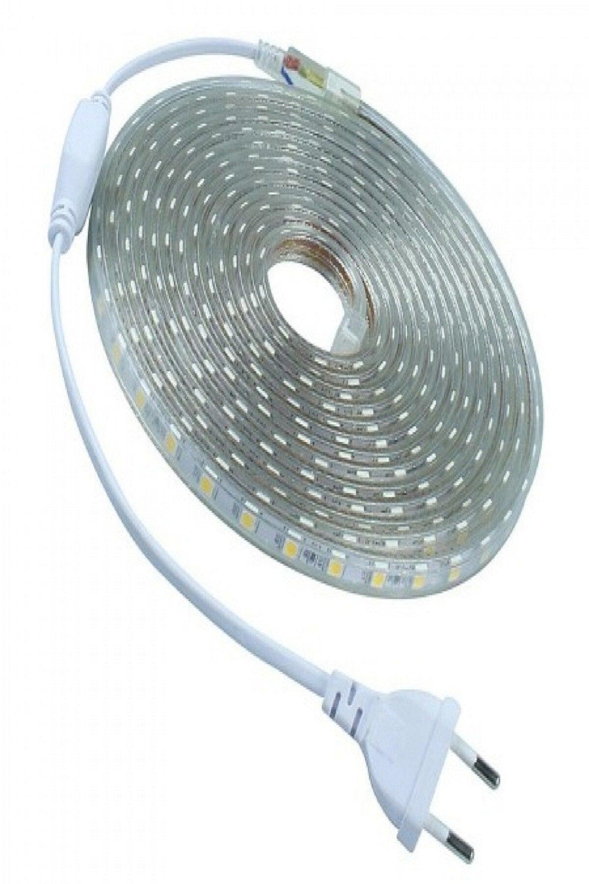 Flexible Strip Hose Strip Led Light - 220 Volt Power Plug - Daylight - 5 meters - Swordslife