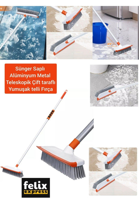 Floor Wood Processing Long Handle Brush Wall