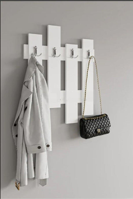 Flora Chit Wall Mounted Clothes Rack - Swordslife